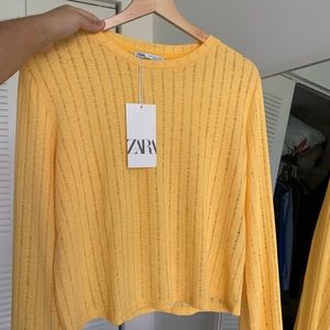 Zara Long Sleeve Blouse